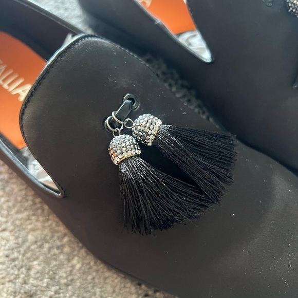 Tallia Men’s Black Donna Tassel Dress Shoes